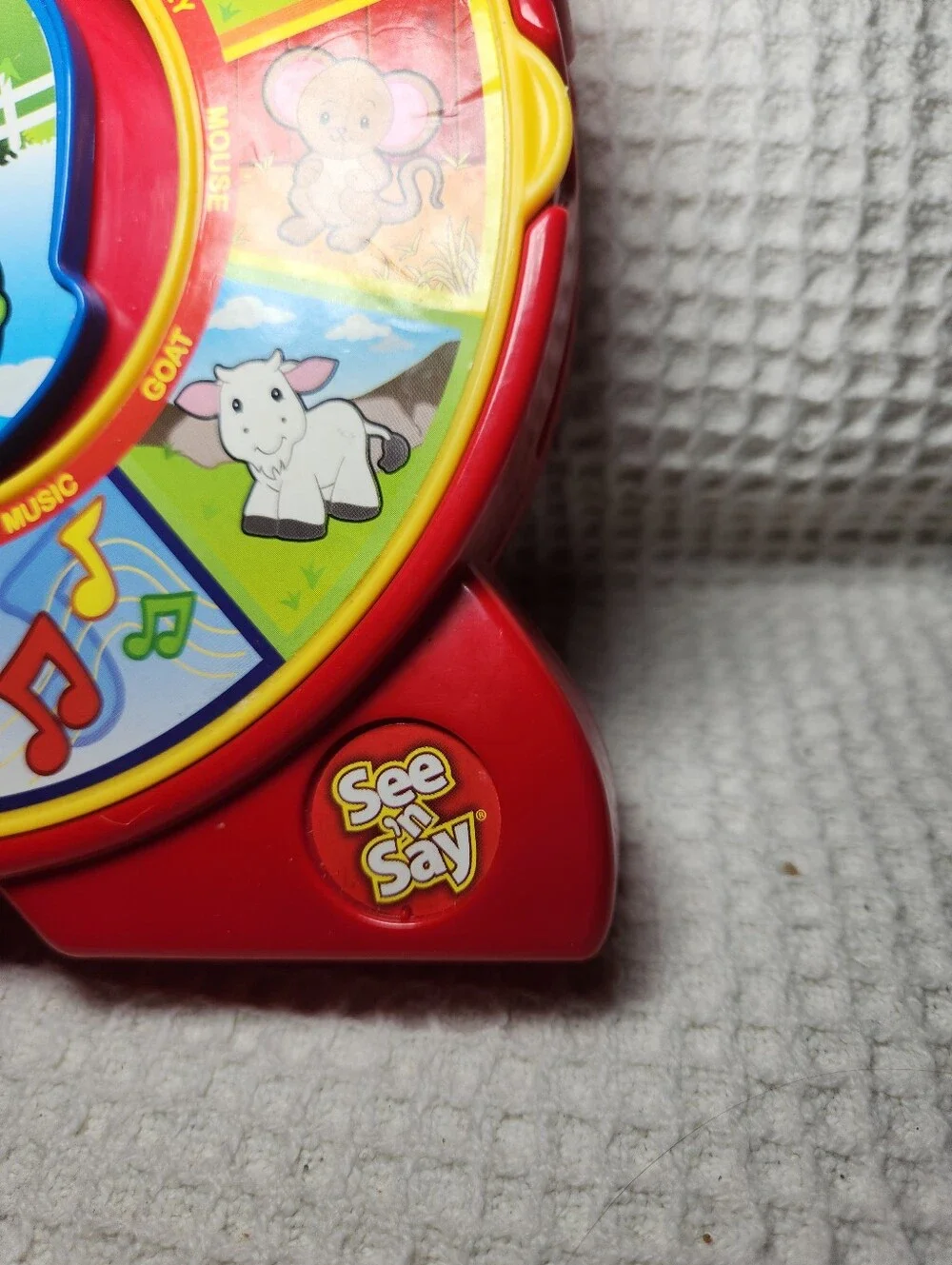 Mattel Little People See 'n Say Farmer Eddie Animal Sound Works Flawed